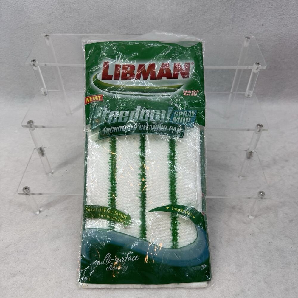 New White Libman Freedom Spray Mop Refill Microfiber Cleaning Pad Replacement